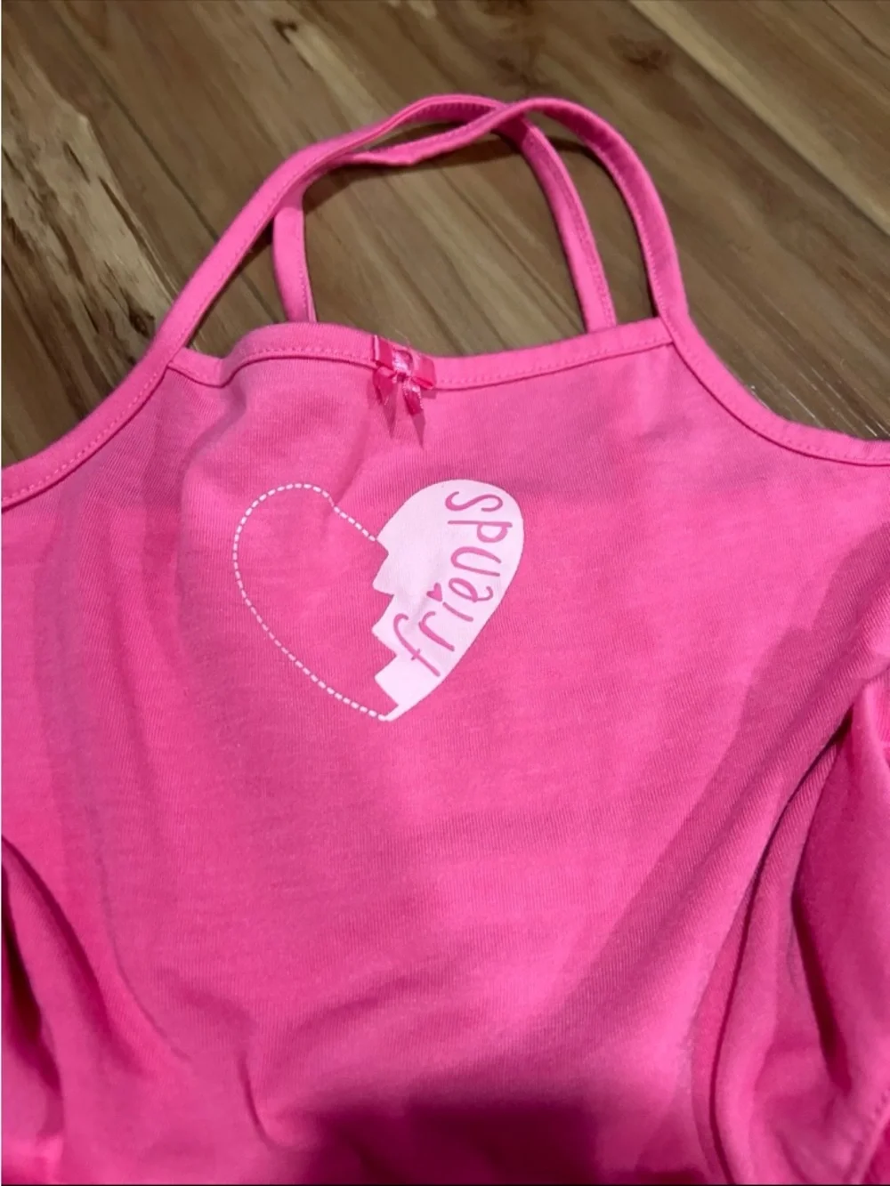Gymboree Pink Tulle Halter Dress with Heart Accent Size 10-12